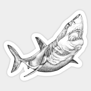 Great White Shark Sticker